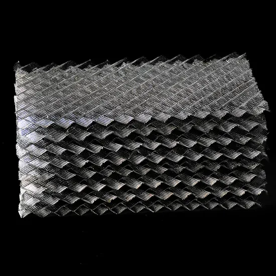 500y SS304 SS316L Metal Wire Gauze Structured Packing